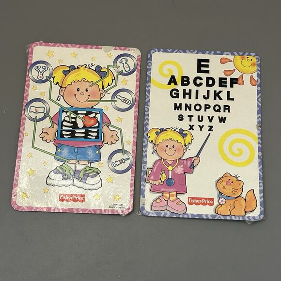 2006 Fisher Price Doctor Nurse Pretend Play Set Travel Kit Toy READ - Picture 6 of 8